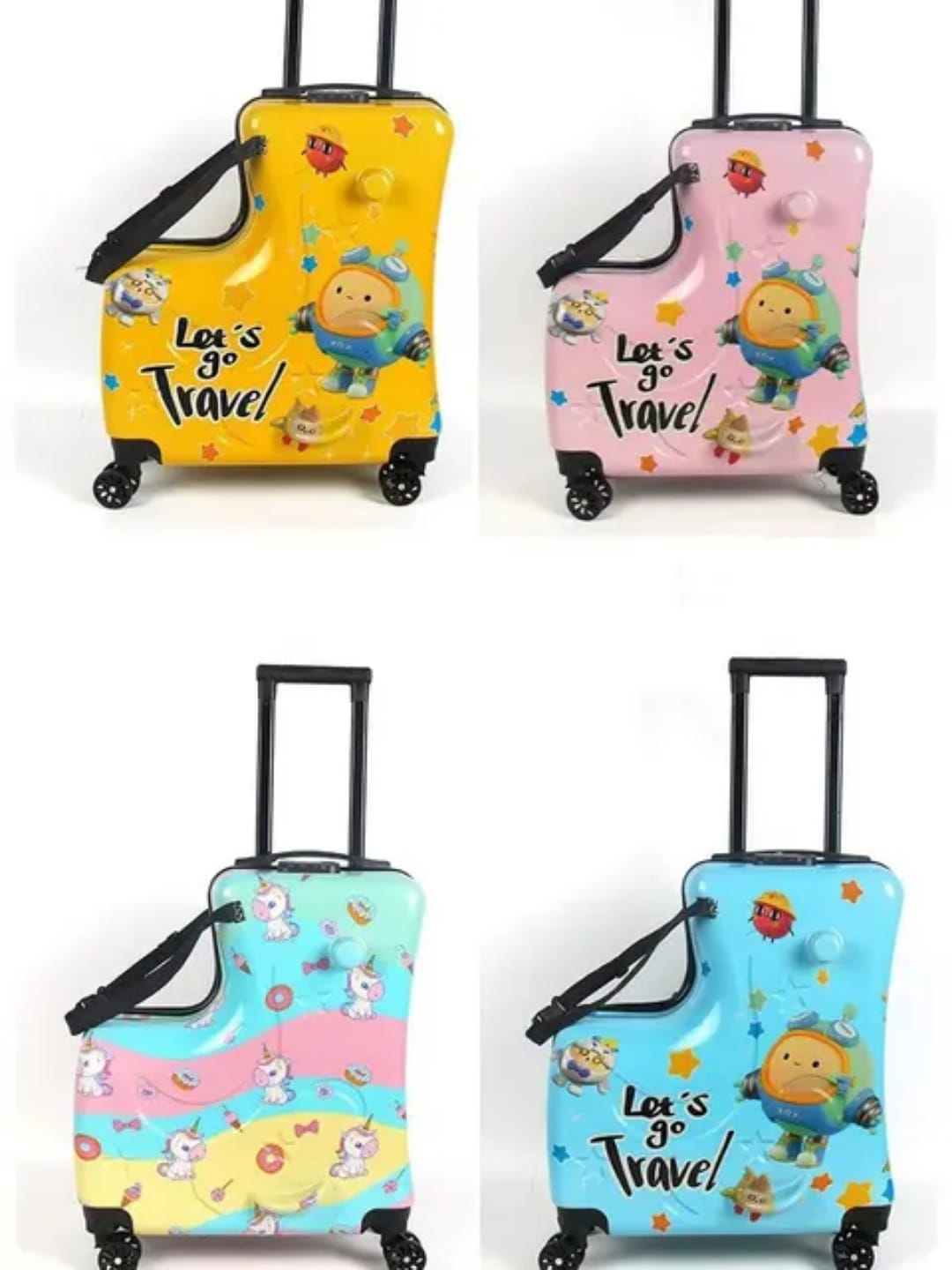 Classic Designer Trolley Bag for Kids