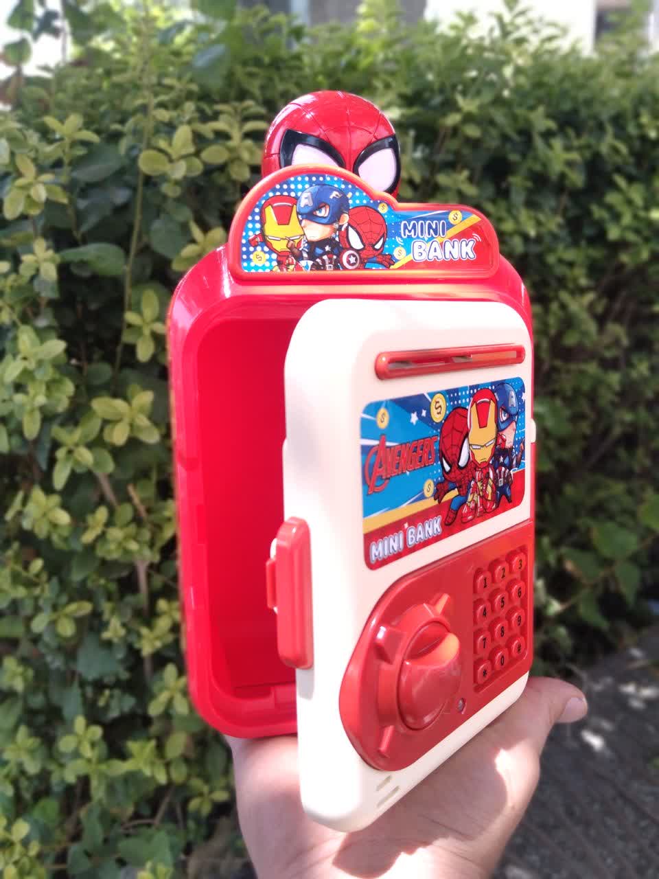 Spiderman Mini Machine Piggy Bank