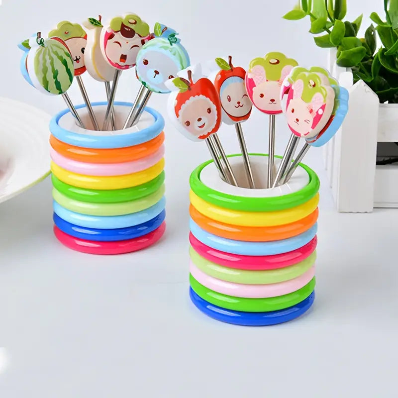 Cartoon SS Fruit Fork