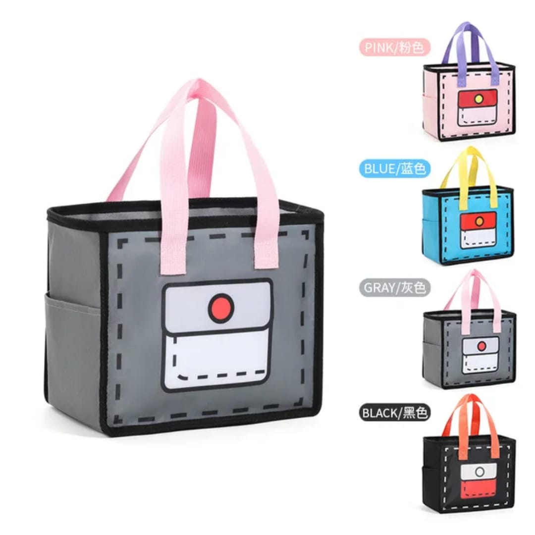 3D Style Lunch Bag