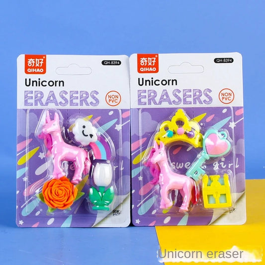 Cute Fancy Theme Eraser Set