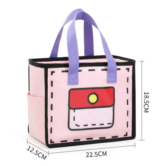 3D Style Lunch Bag