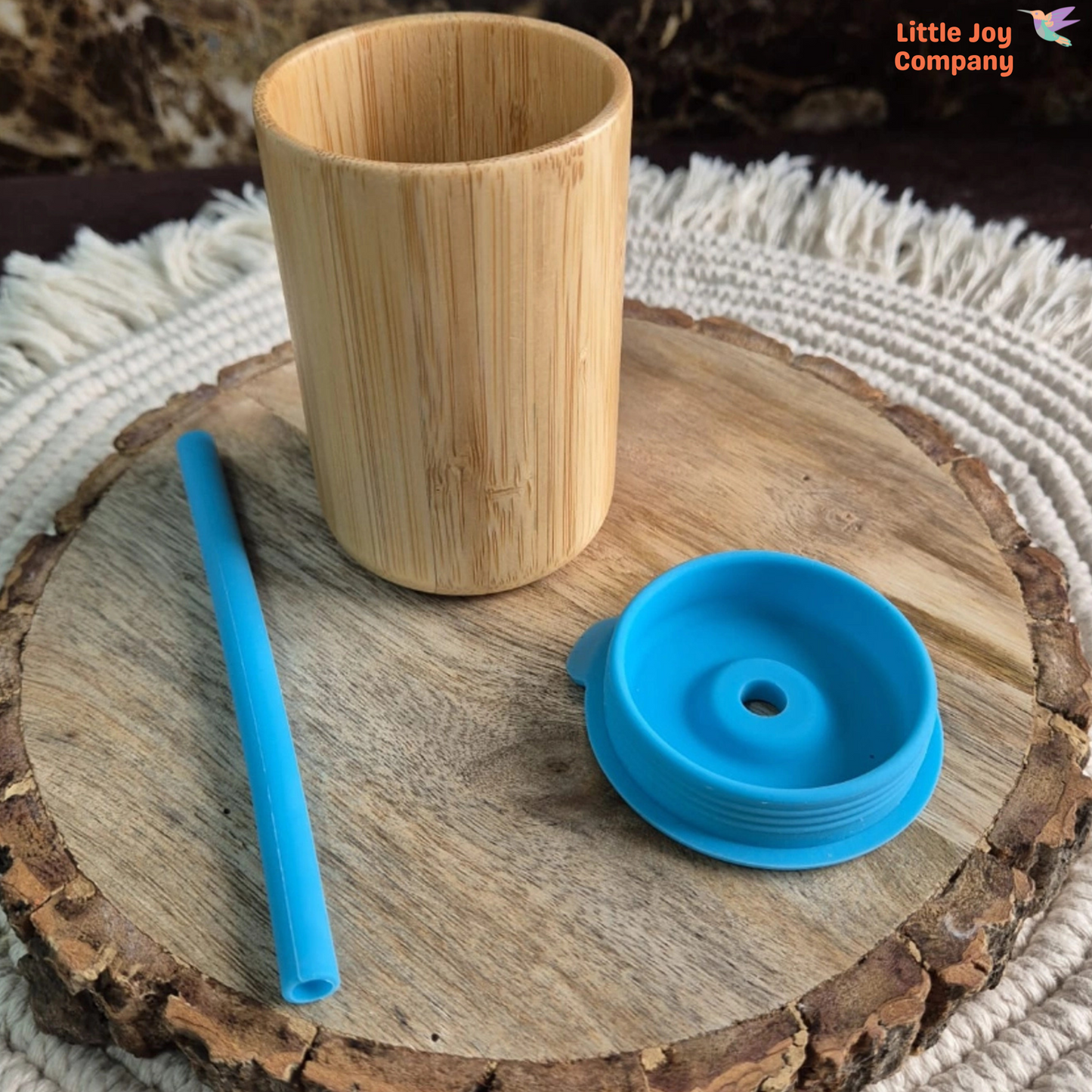 Bamboo Premium Straw Flask for Toddlers - 200 ML