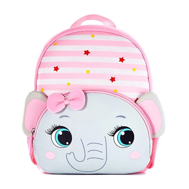 Baby Elephant Adore Backpack (Pink)