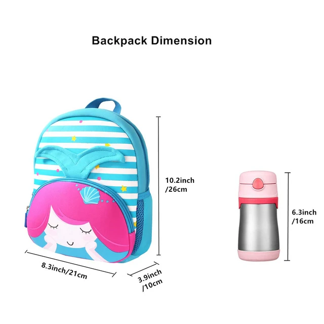 Mermaid Blue Toddlers Adore Backpack