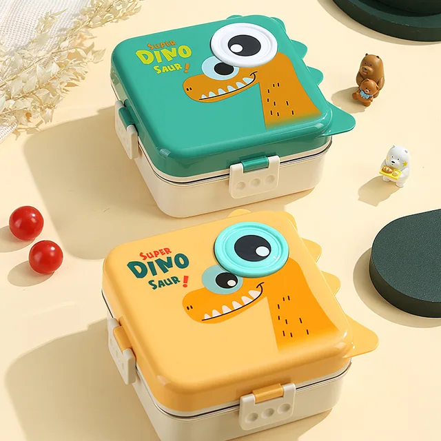 Trump Dino SS Double Decker Lunch Box