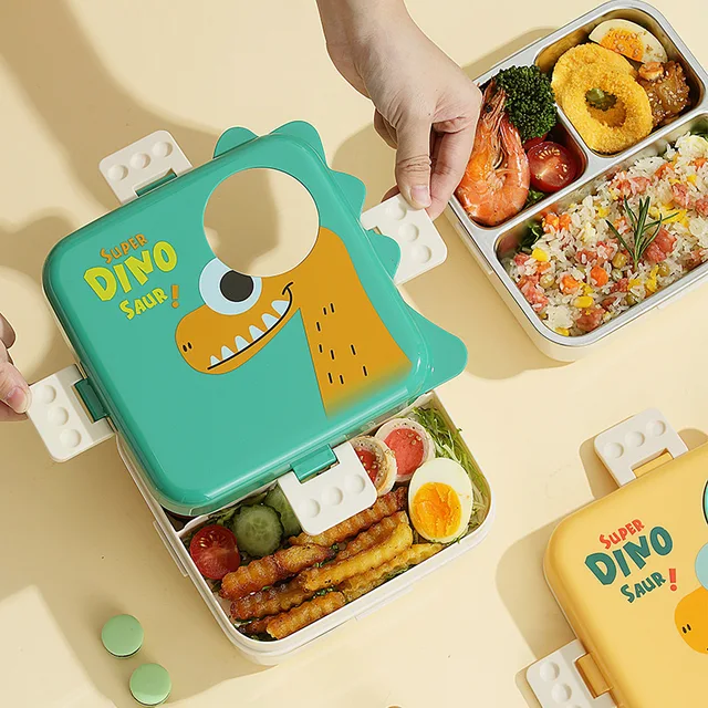 Trump Dino SS Double Decker Lunch Box