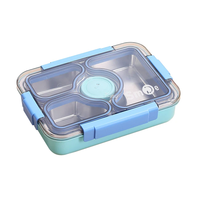 Smile 4 in 1 Lunch Box With Bowl