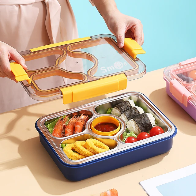 Smile 4 in 1 Lunch Box With Bowl