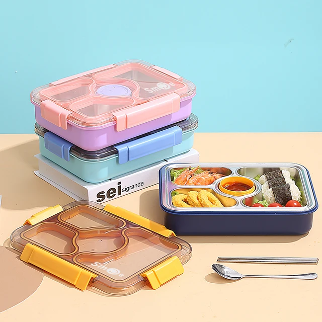 Smile 4 in 1 Lunch Box With Bowl