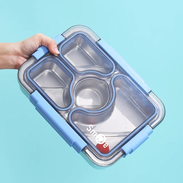 Smile 4 in 1 Lunch Box With Bowl