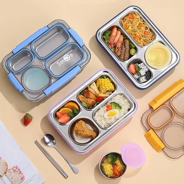 Smile 4 in 1 Delicious Lunch Box