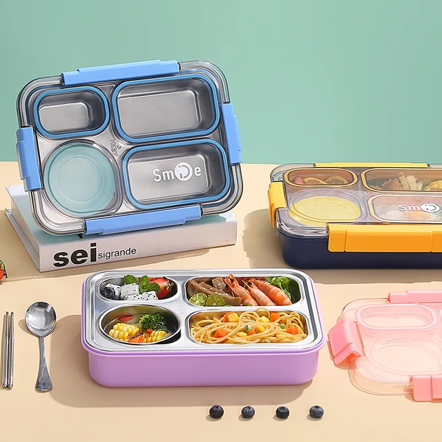 Smile 4 in 1 Delicious Lunch Box