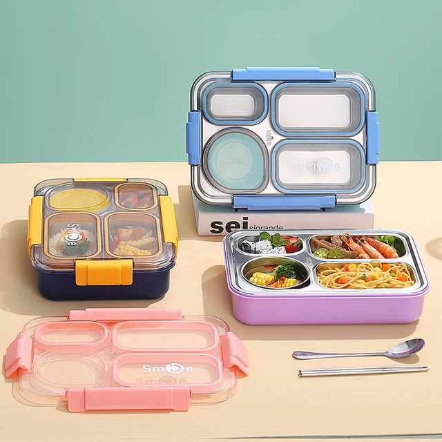 Smile 4 in 1 Delicious Lunch Box