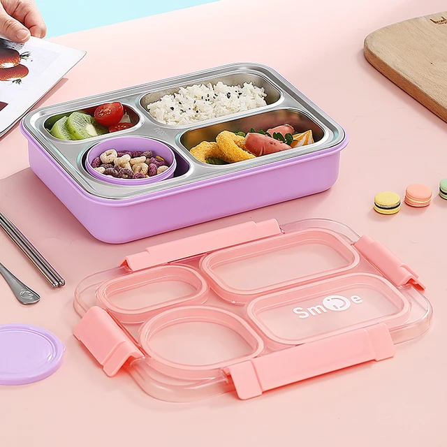 Smile 4 in 1 Delicious Lunch Box