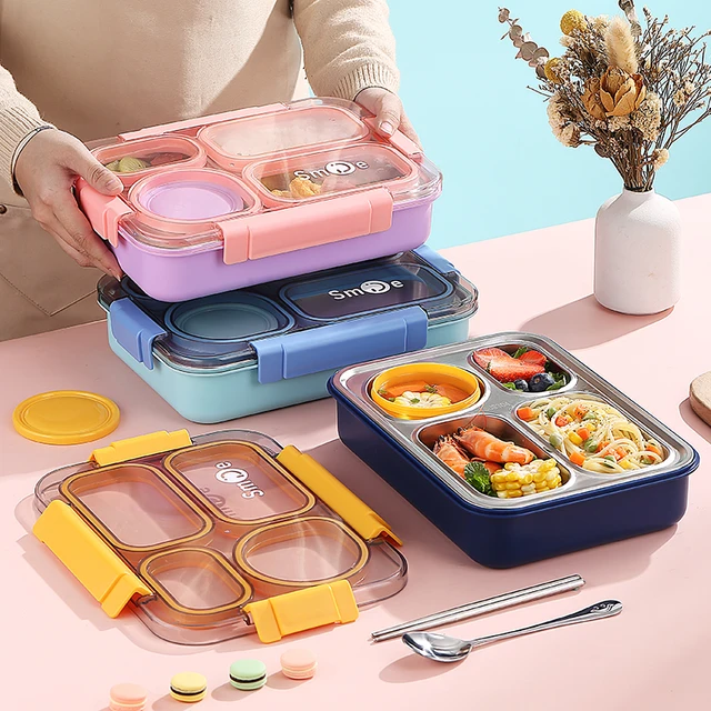 Smile 4 in 1 Delicious Lunch Box