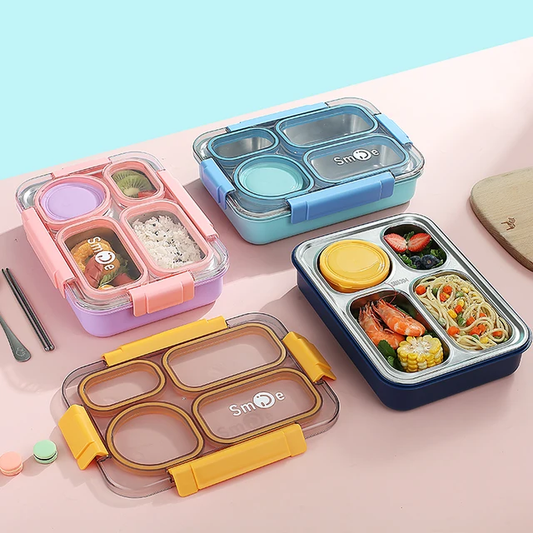 Smile 4 in 1 Delicious Lunch Box