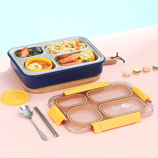 Smile 4 in 1 Delicious Lunch Box