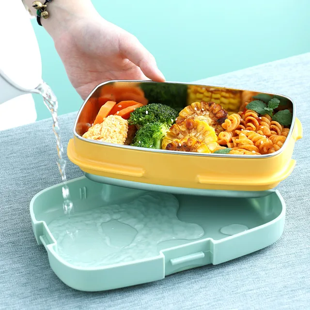 Peri Peri SS Single Compartment Lunch Box