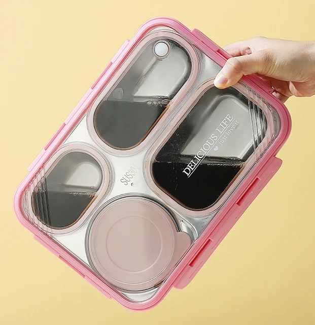 4 Grid Delicious Life Lunch Box