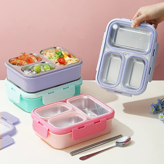 3 Grid Delicious Life Lunch Box