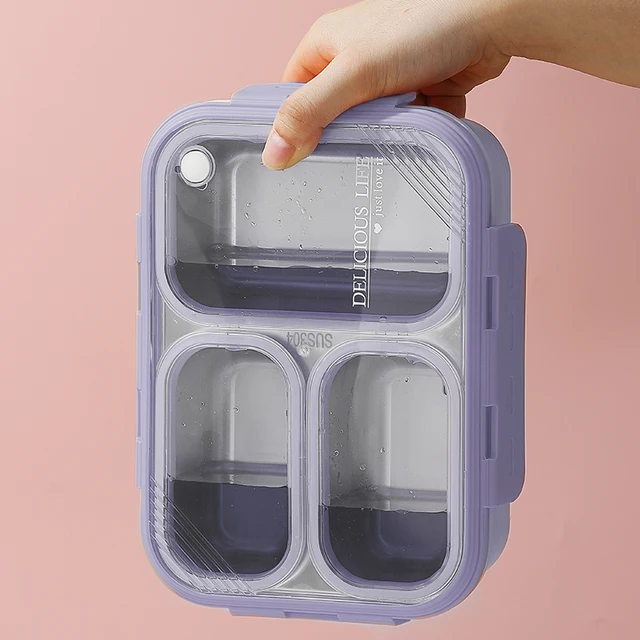 3 Grid Delicious Life Lunch Box