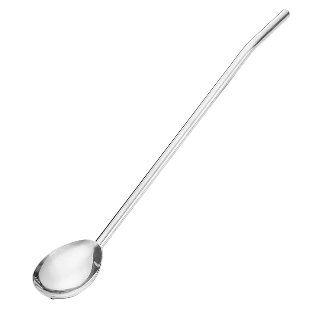 Spoon Straw Set, Creative Stainless Steel - Dual Functionality & Eco-Friendly - Set of 6