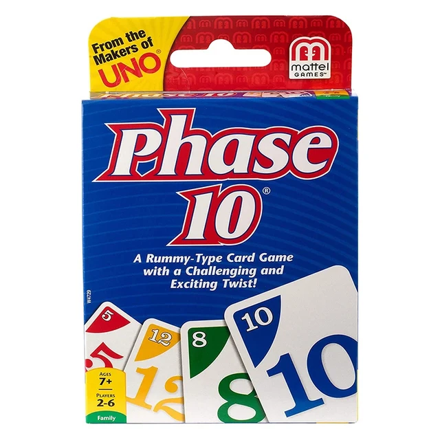 Phase 10 Card Playing Game