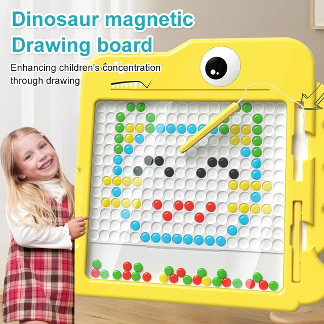 Kidsfun Magnetic Beans Drawing Board