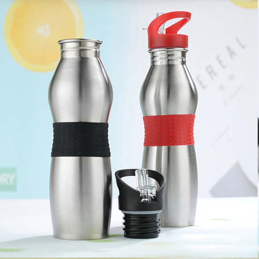 SIPPY STAINLESS STEEL WATER BOTLLE