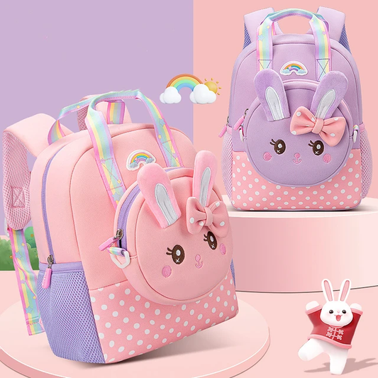 Cute Premium Rabbit 2 in 1 Toddlers Backpack