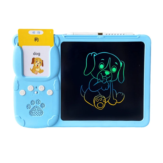 LCD Tablet + English Speaking Educational Cards