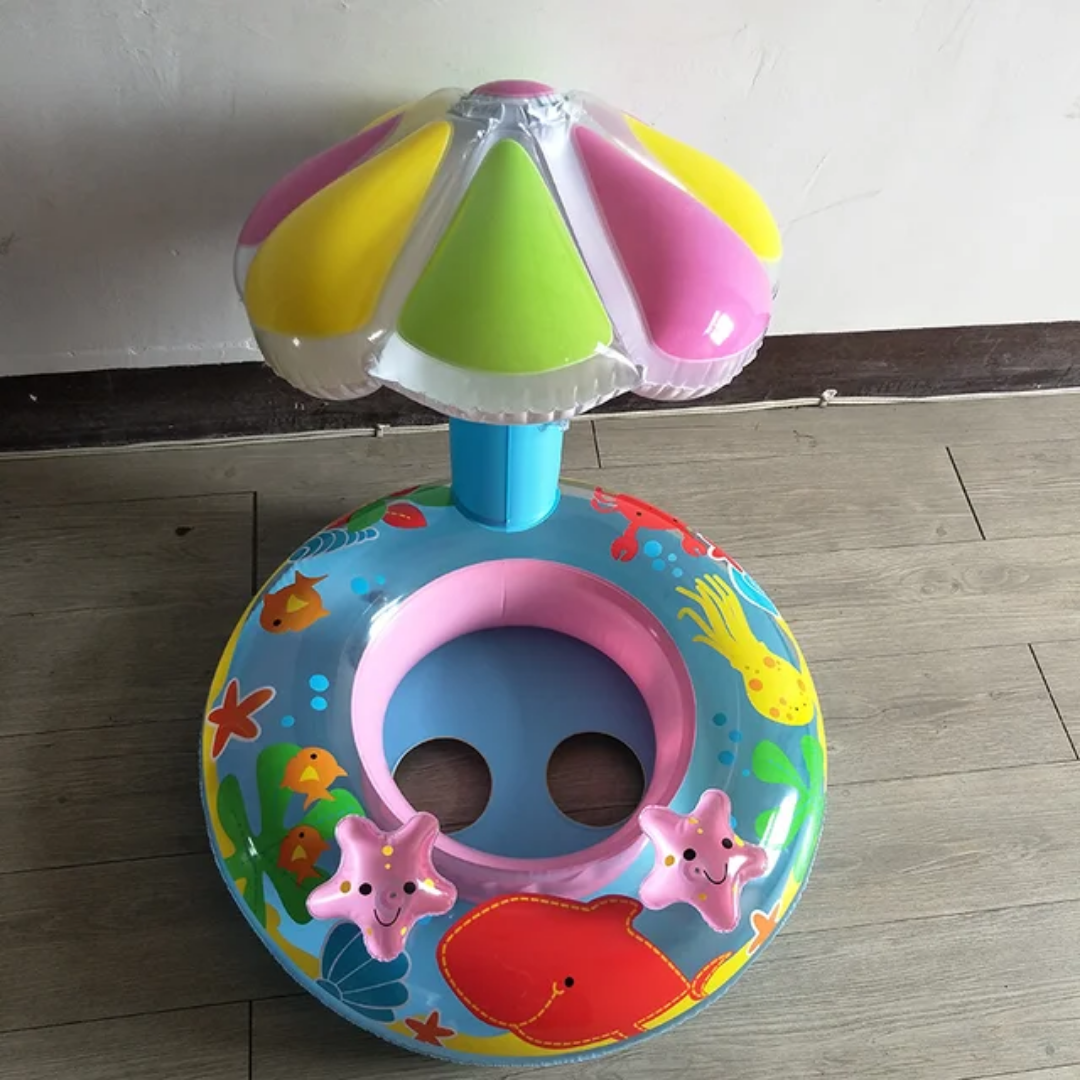 Baby Mushroom Style Swimming Float Ring