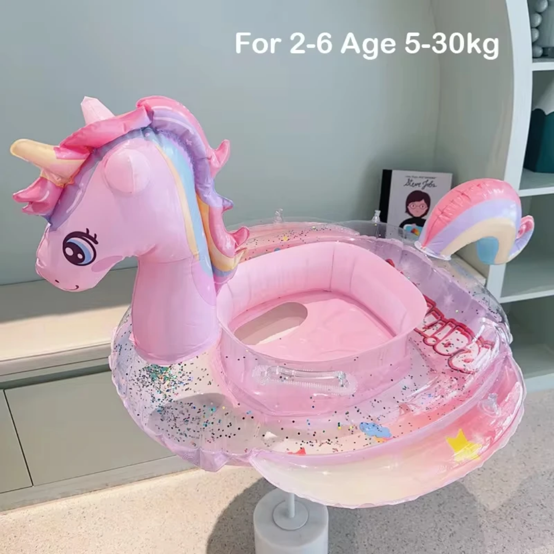 Inflated Unicorn Pool Rider