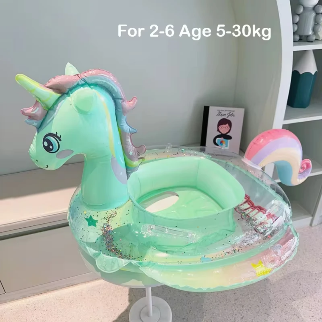 Inflated Unicorn Pool Rider