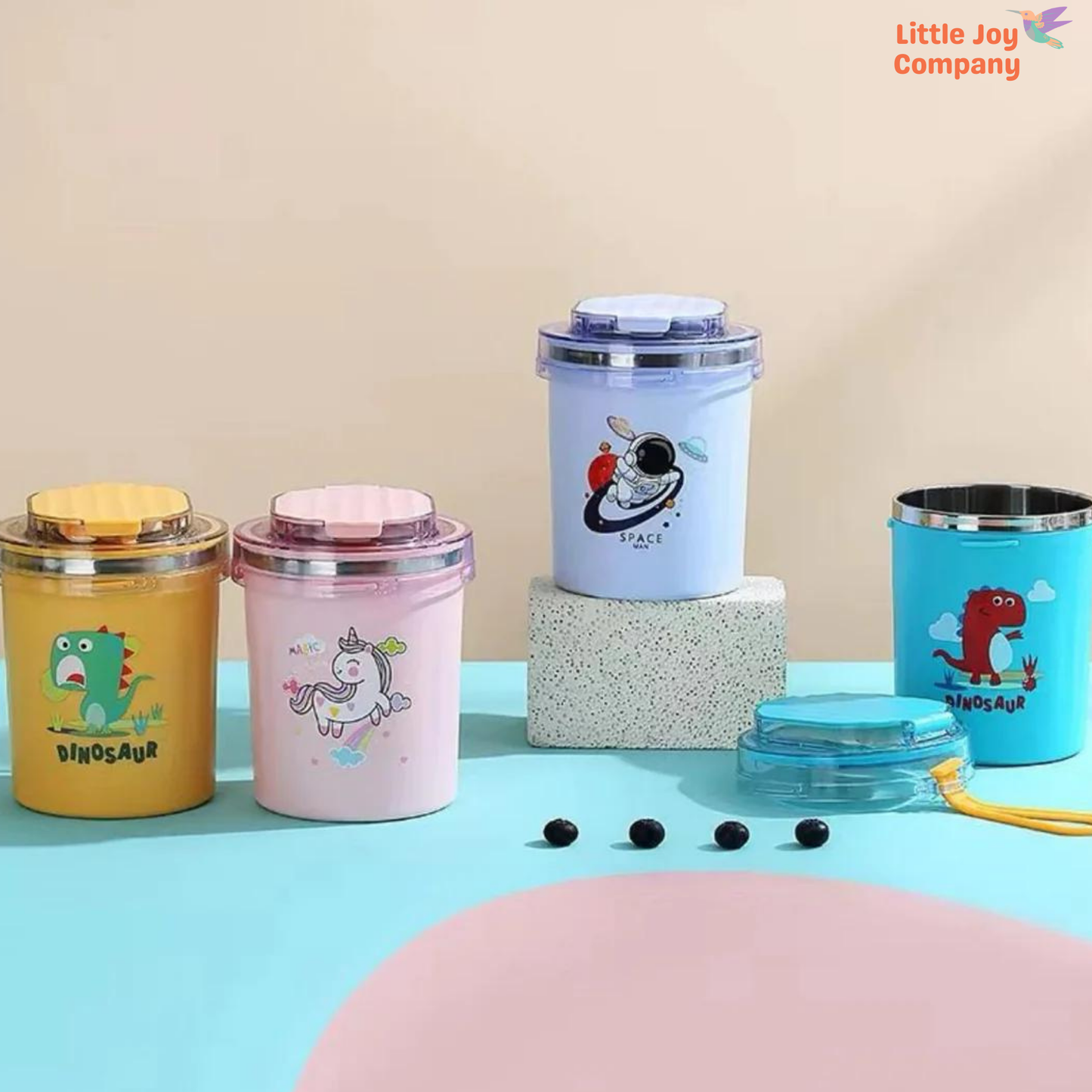 2 in 1 Kids SS Vacuum Cup - 530 ML