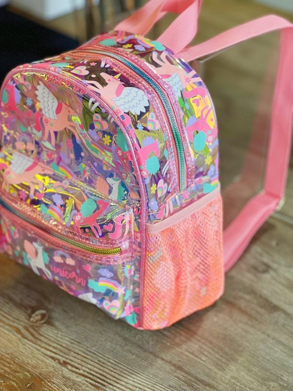 Sparkling Mini Holographic Backpack for Toddlers