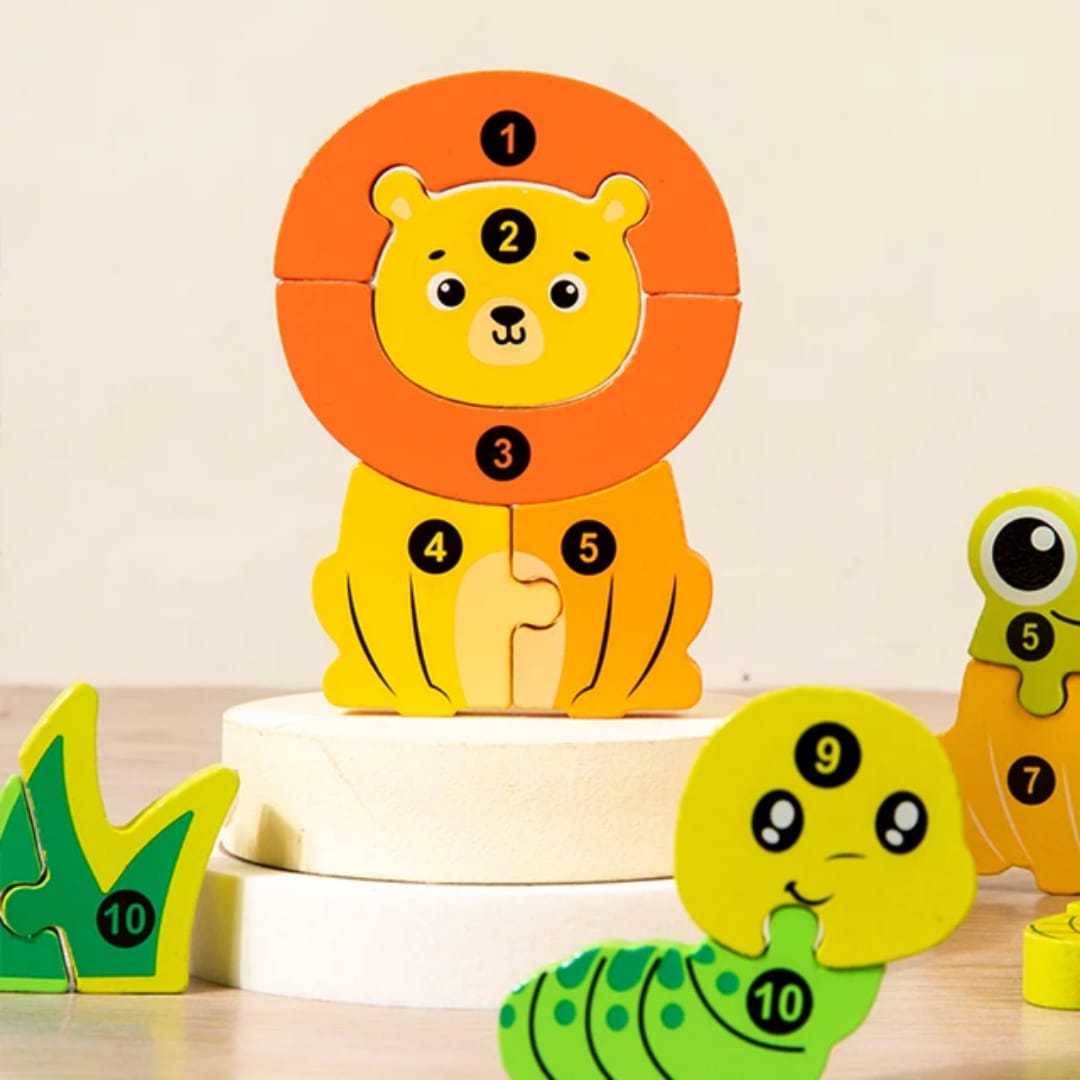 3D Animal Food Chain Puzzle