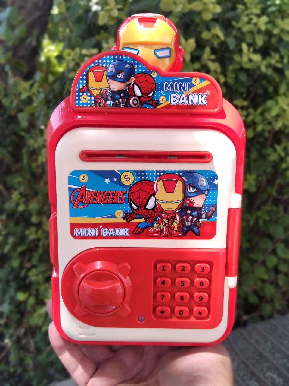 Spiderman Mini Machine Piggy Bank