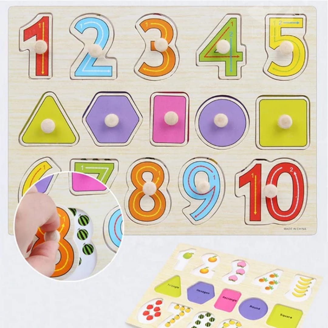 Wooden Educational Puzzle