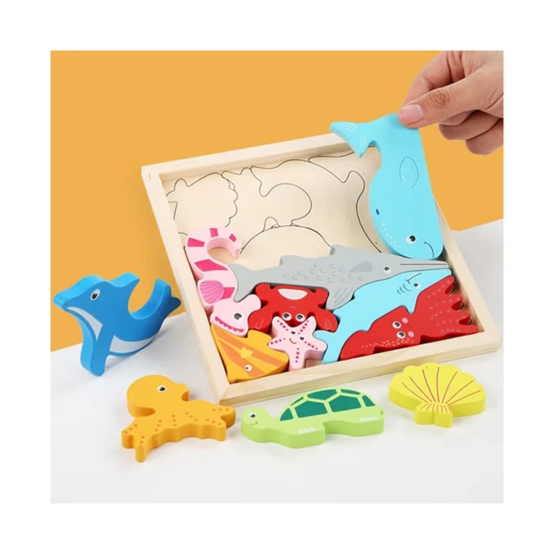 3D Puzzle For Kids