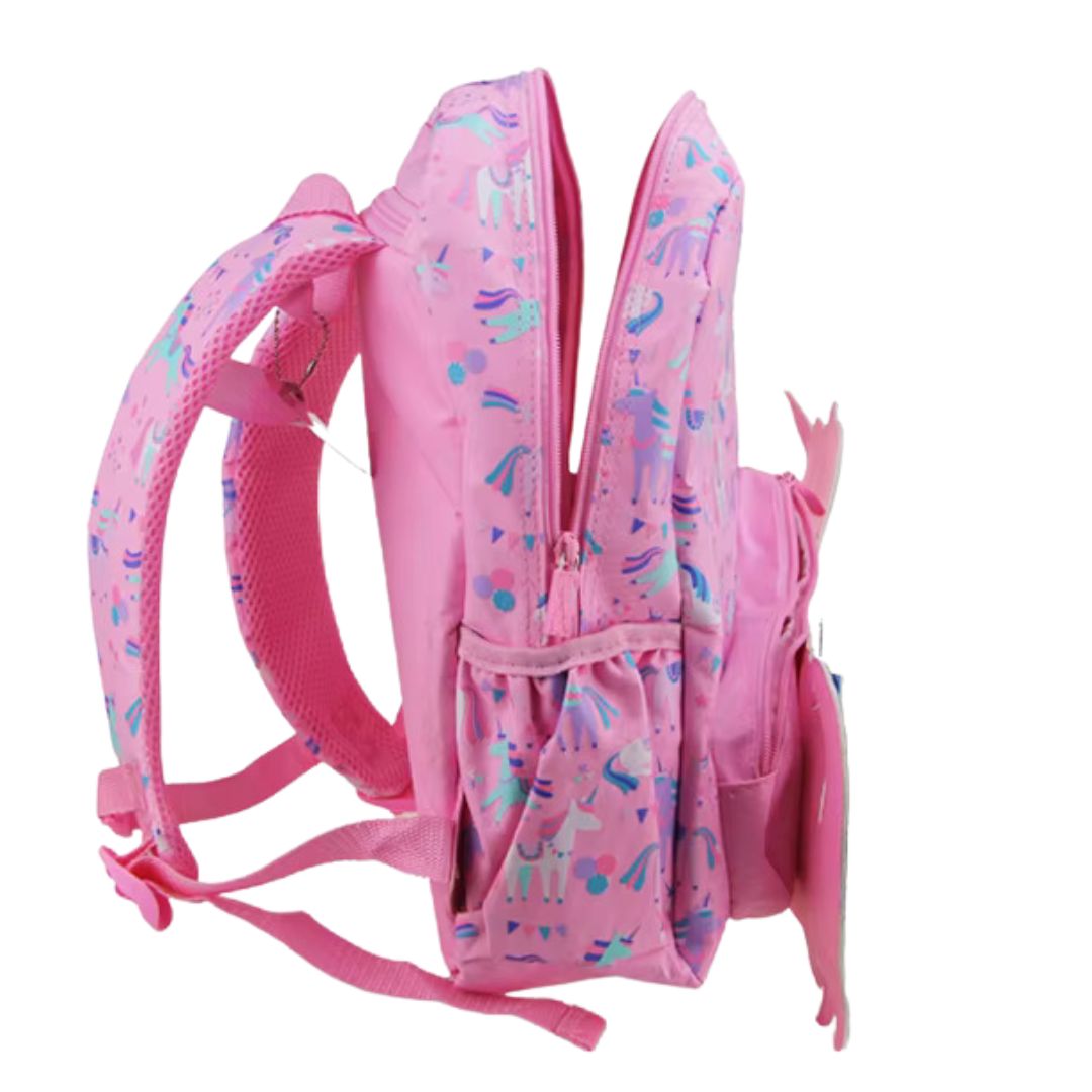 SukiSaku 3D Design Backpack with Hoodie (Unicorn)