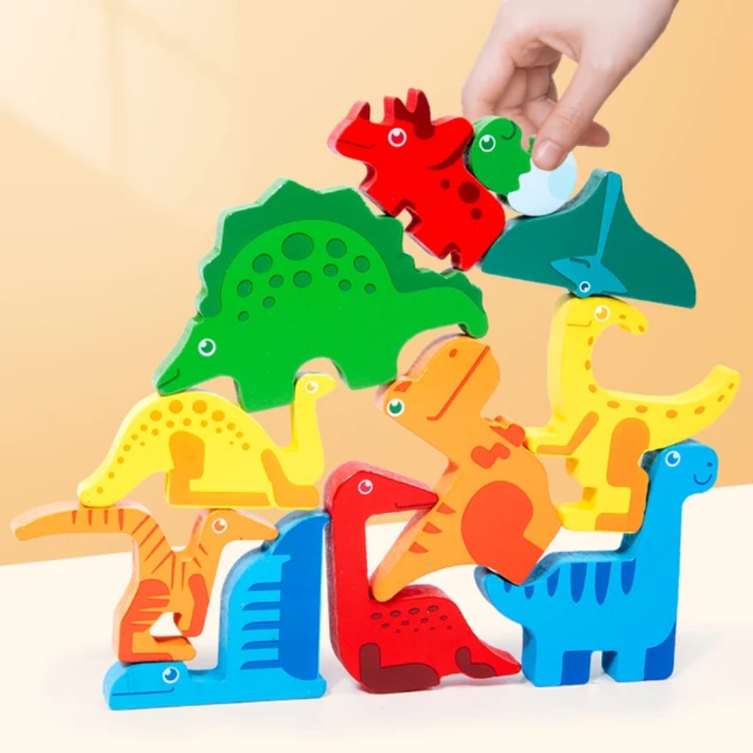 3D piece Early Age Educational Wooden Puzzle