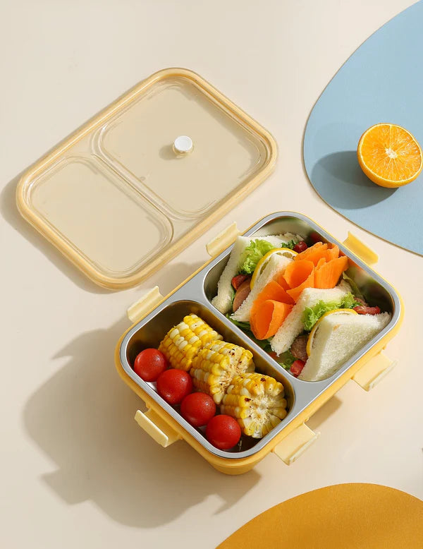 2 in 1 SS Lunch Box