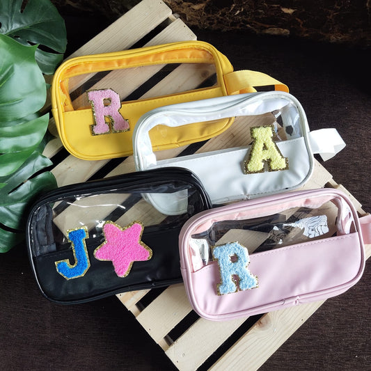 Transparent Travel Customise Pouch