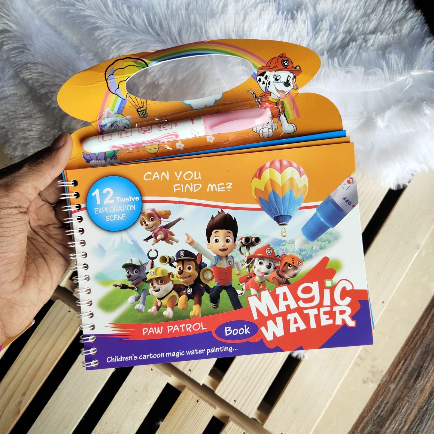 Re-useable Creative Magic Water Painting Book