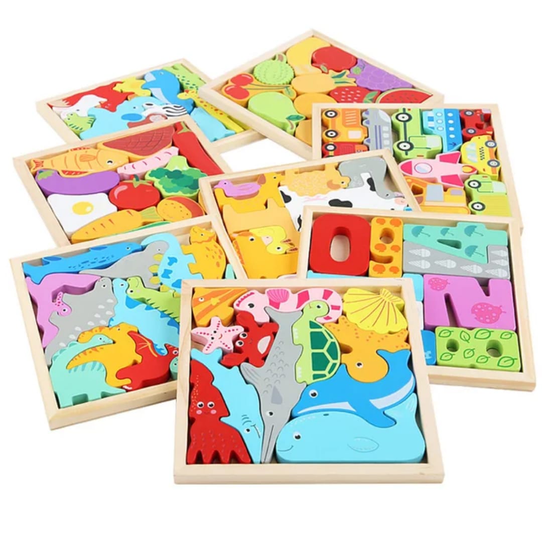 3D Puzzle For Kids