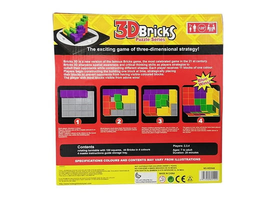 3D Bricks Puzzle Game