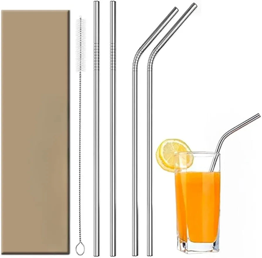 Stainless Steel Straw Set