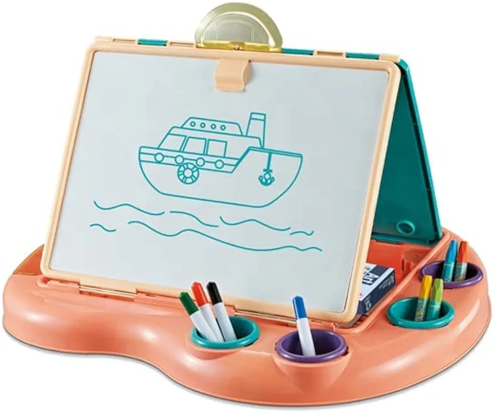 2 In 1 Junior Art Painting Learning Table Drawing Board Playset